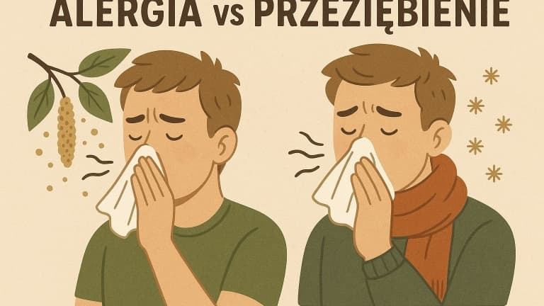 Jak odróżnić alergię od przeziębienia?