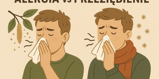 Jak odróżnić alergię od przeziębienia?